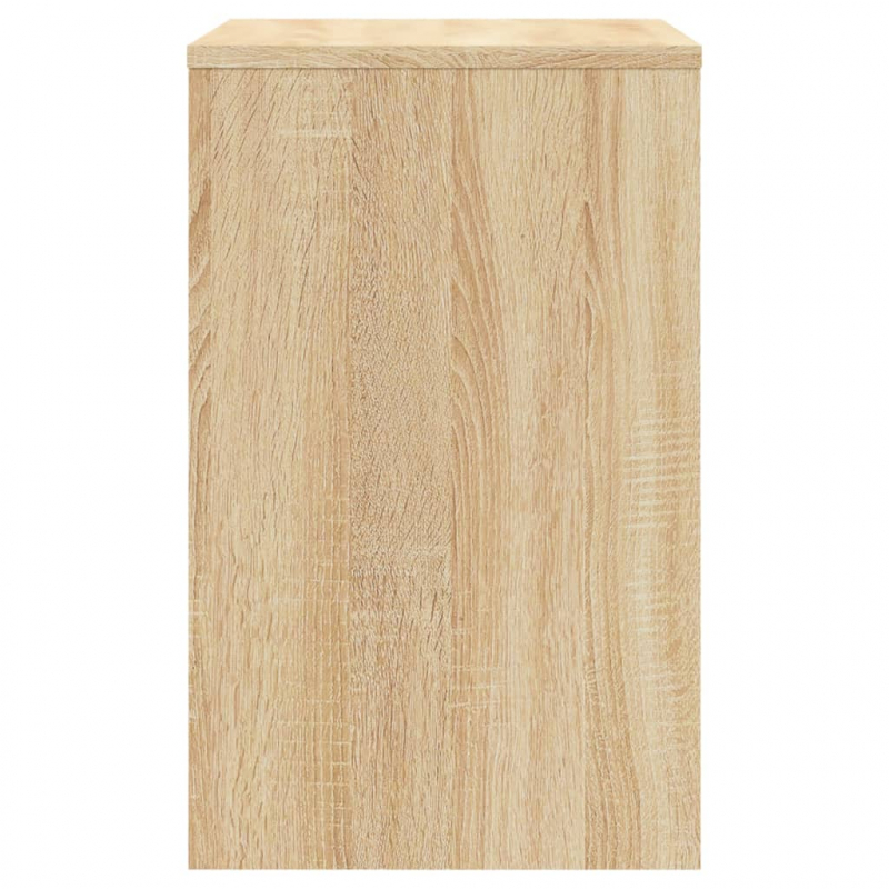 Satztische 3 Stk. Sonoma-Eiche Holzwerkstoff