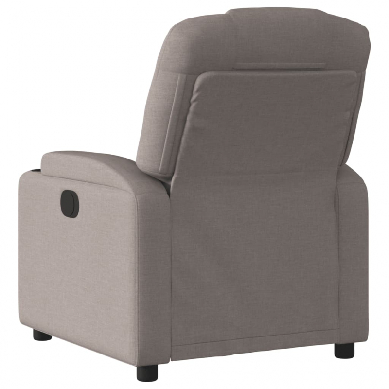 Relaxsessel Taupe Stoff