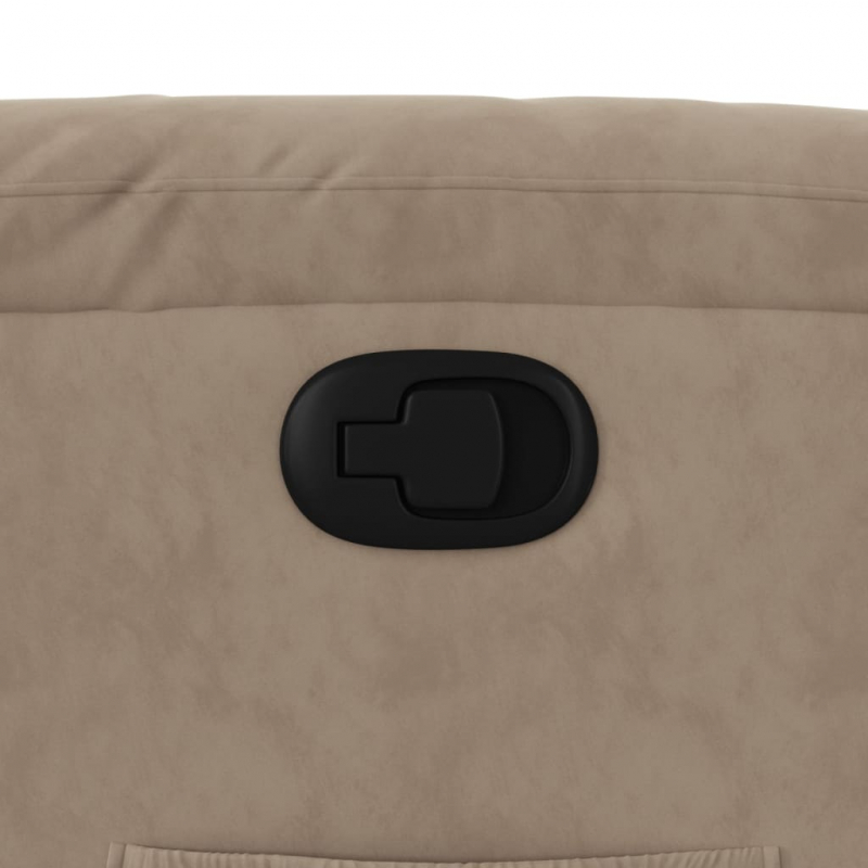 Relaxsessel Taupe Mikrofasergewebe