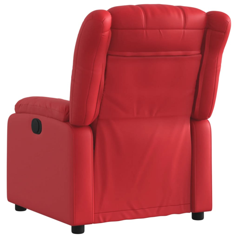 Relaxsessel Rot Kunstleder