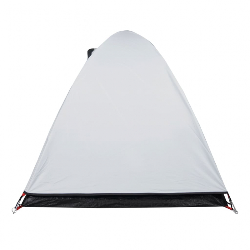 Campingzelt 2 Personen Weiß 254x135x112 cm 185T Taft