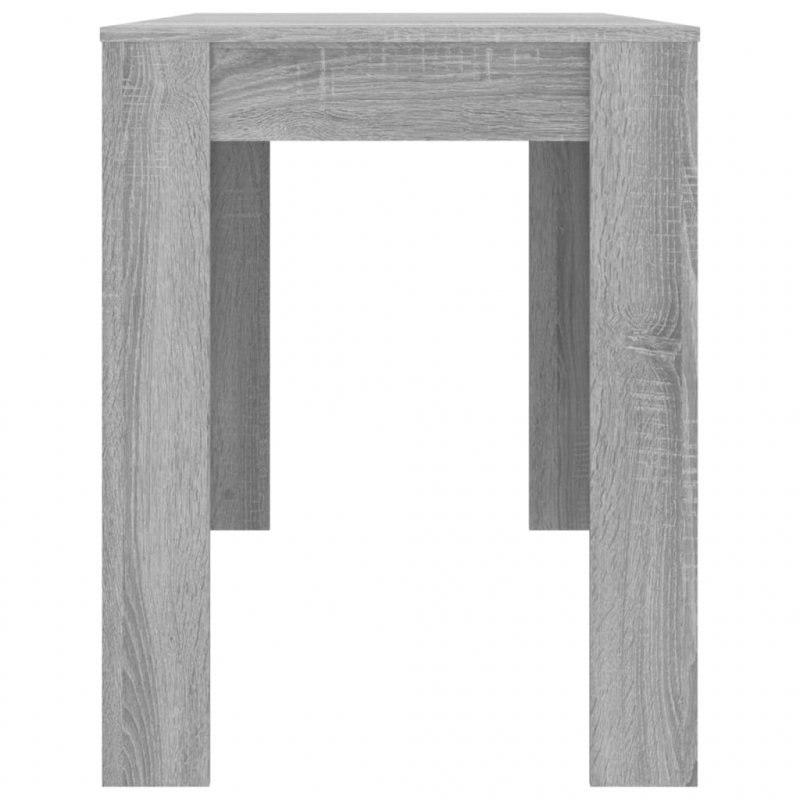 Esstisch Grau Sonoma 120x60x76 cm Holzwerkstoff