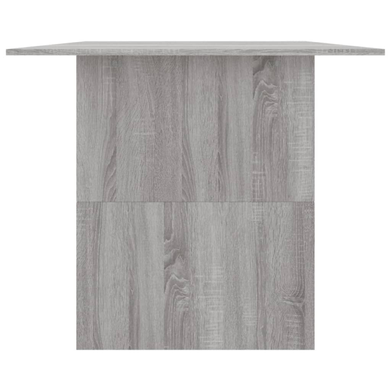 Esstisch Grau Sonoma 180x90x76 cm Holzwerkstoff