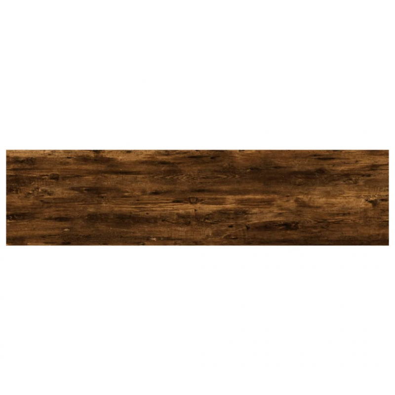 Wandregale 4 Stk. Räuchereiche 40x10x1,5 cm Holzwerkstoff