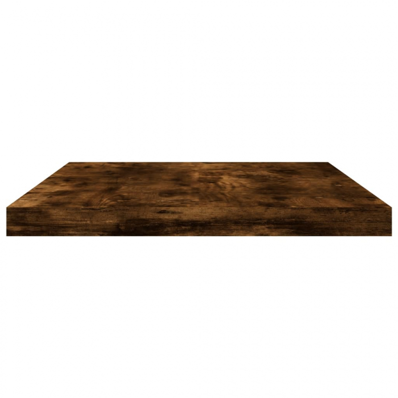 Wandregale 4 Stk. Räuchereiche 40x20x1,5 cm Holzwerkstoff