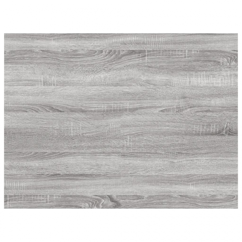 Wandregale 4 Stk. Grau Sonoma 40x30x1,5 cm Holzwerkstoff