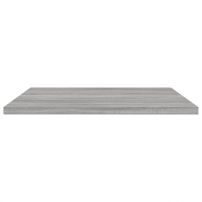 Wandregale 4 Stk. Grau Sonoma 40x50x1,5 cm Holzwerkstoff