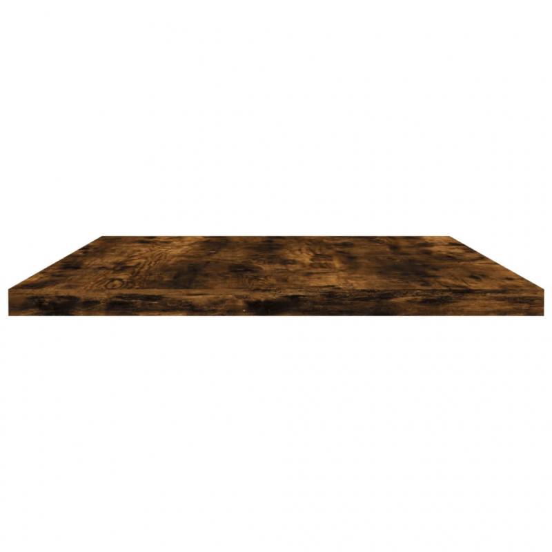 Wandregale 4 Stk. Räuchereiche 60x30x1,5 cm Holzwerkstoff