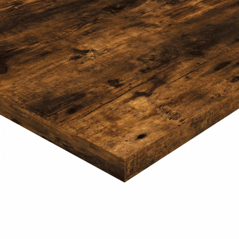 Wandregale 4 Stk. Räuchereiche 60x30x1,5 cm Holzwerkstoff
