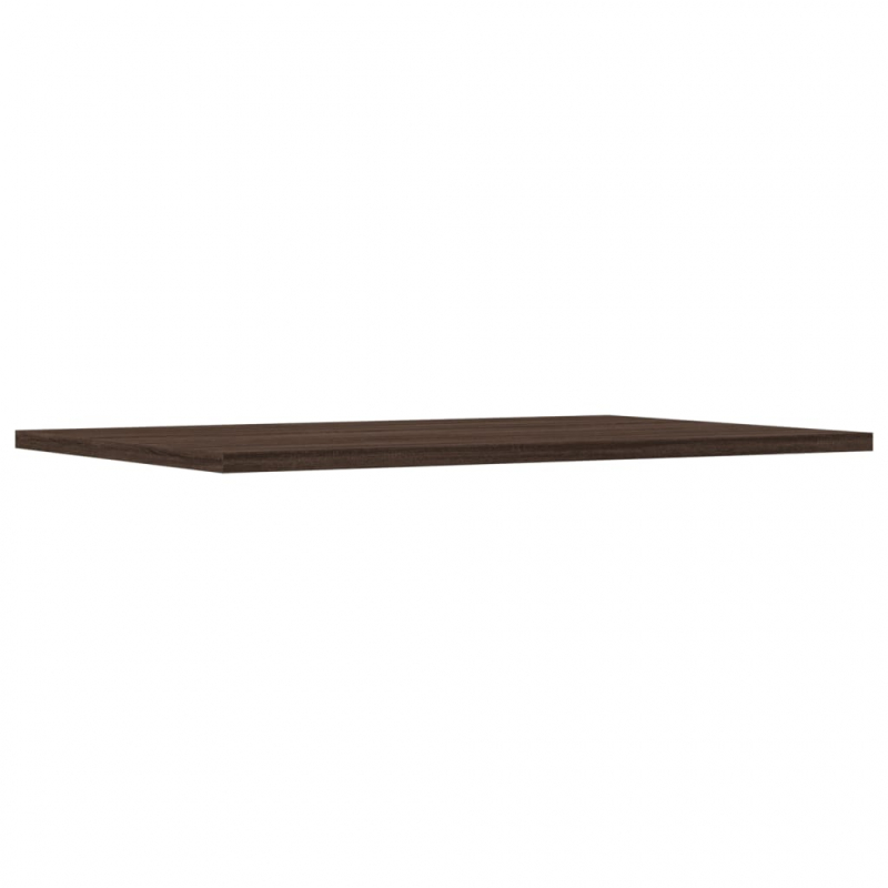 Wandregale 4 Stk. Braun Eichen-Optik 60x40x1,5 cm Holzwerkstoff
