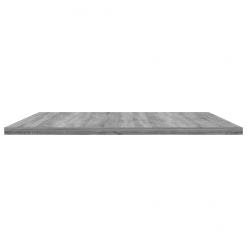 Wandregale 4 Stk. Grau Sonoma 60x50x1,5 cm Holzwerkstoff