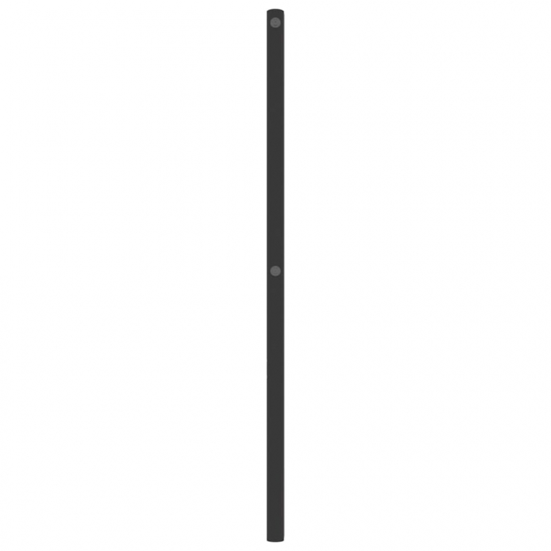 Kopfteil Metall Schwarz 75 cm