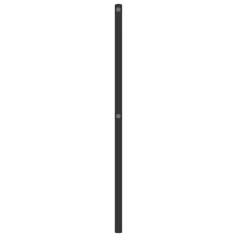 Kopfteil Metall Schwarz 150 cm