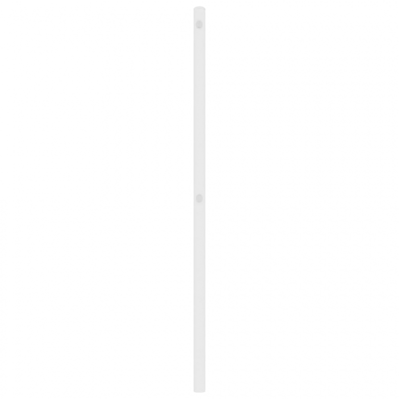 Kopfteil Metall Weiß 75 cm