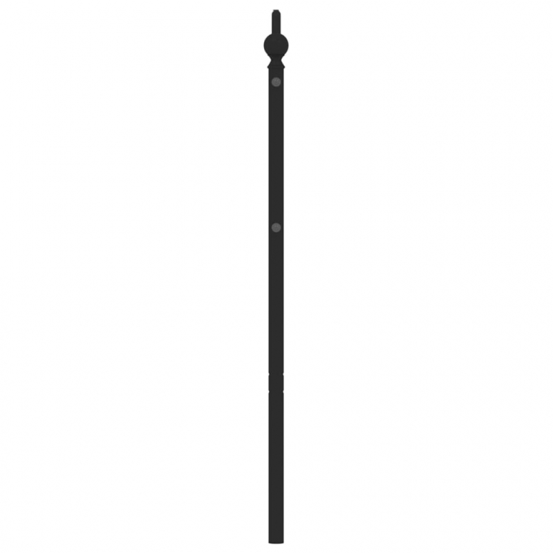 Kopfteil Metall Schwarz 200 cm