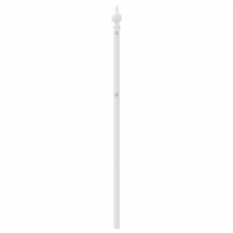 Kopfteil Metall Weiß 107 cm