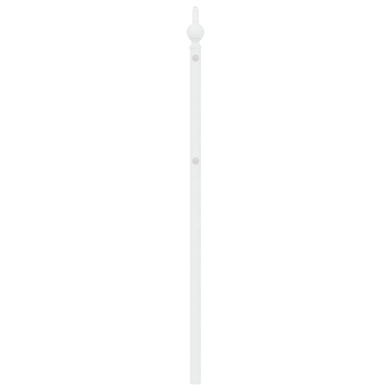 Kopfteil Metall Weiß 193 cm