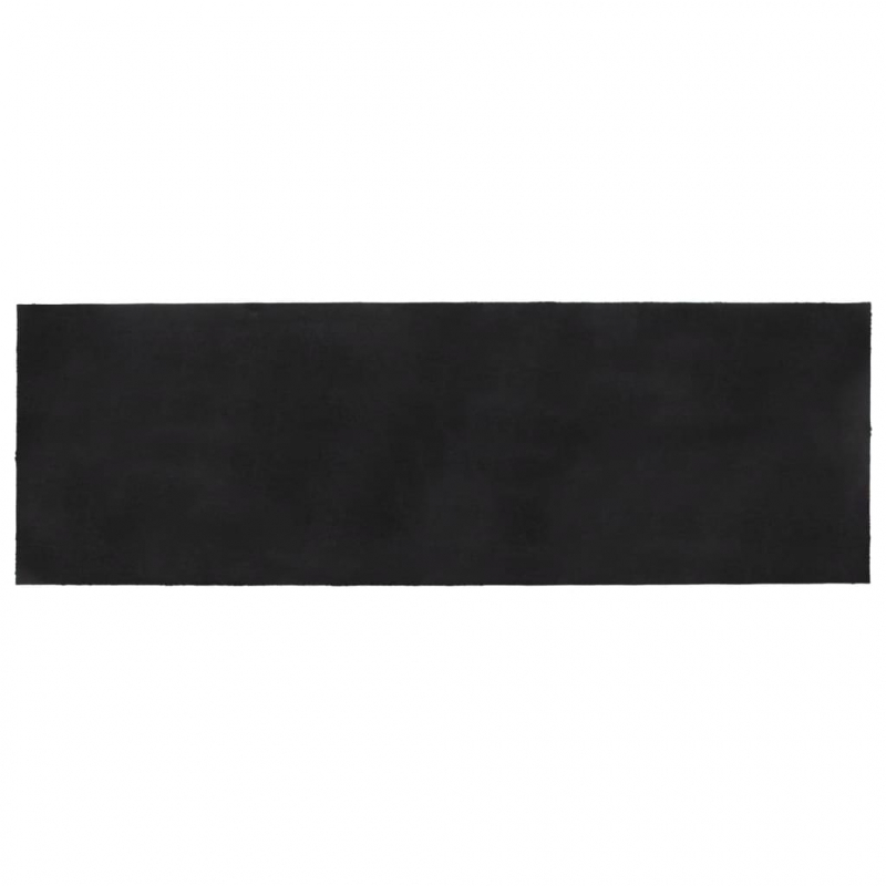 Fußmatte Dunkelgrau 100x300 cm Kokosfaser Getuftet
