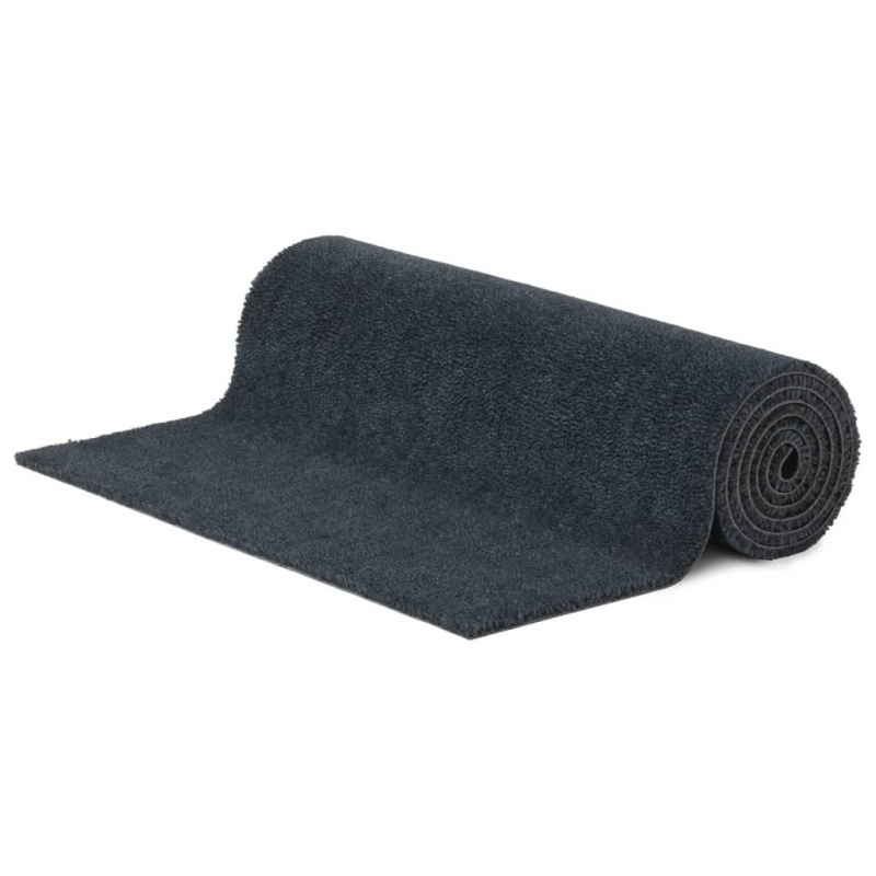 Fußmatte Dunkelgrau 100x300 cm Kokosfaser Getuftet