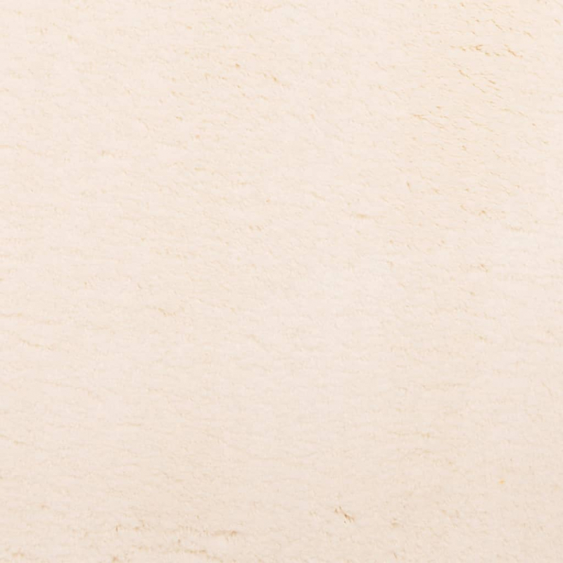 Teppich HUARTE Kurzflor Weich und Waschbar Beige 200x280 cm