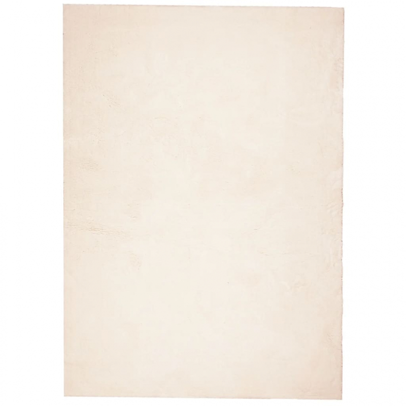 Teppich HUARTE Kurzflor Weich und Waschbar Beige 240x340 cm