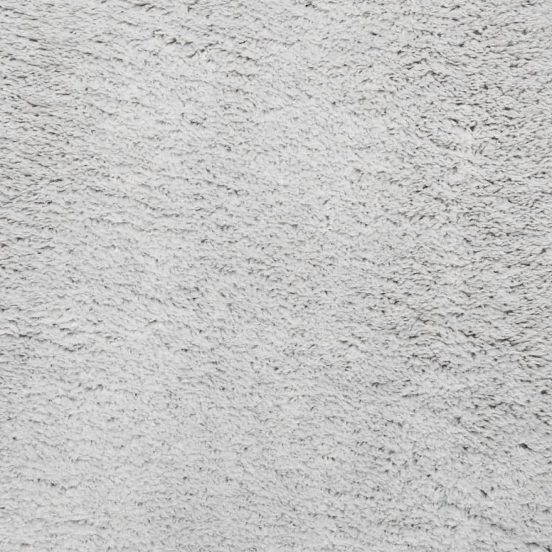 Teppich HUARTE Kurzflor Weich und Waschbar Grau 200x200 cm