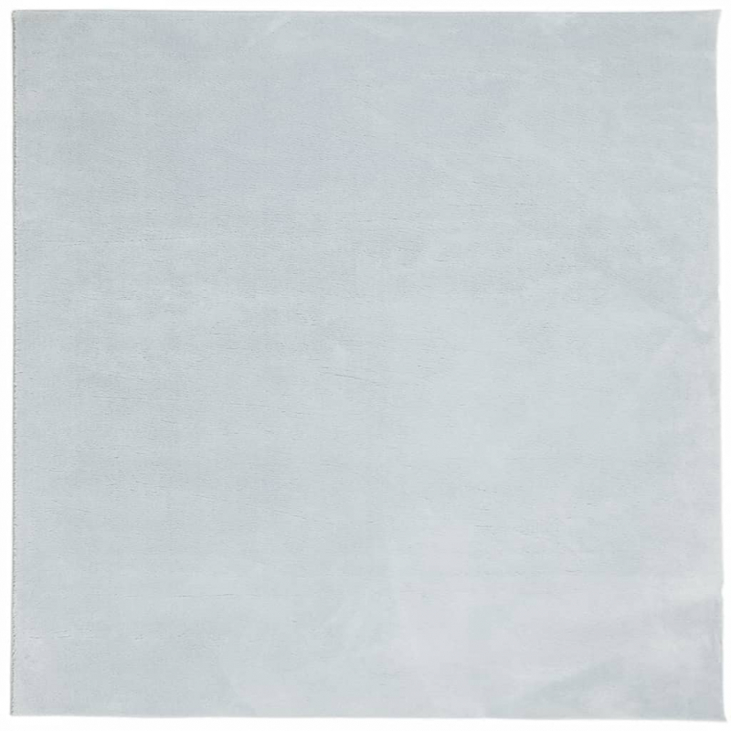 Teppich HUARTE Kurzflor Weich und Waschbar Blau 200x200 cm