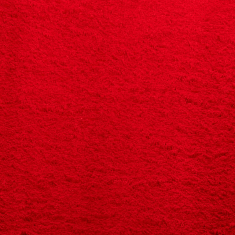 Teppich HUARTE Kurzflor Weich und Waschbar Rot 140x200 cm
