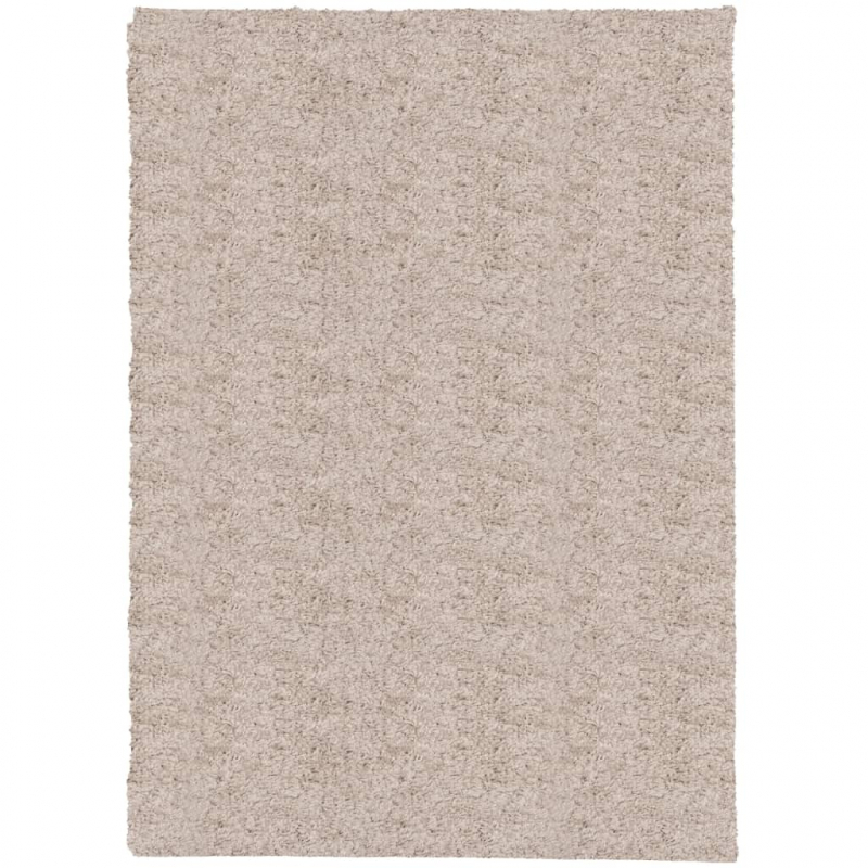 Shaggy-Teppich PAMPLONA Hochflor Modern Beige 200x280 cm