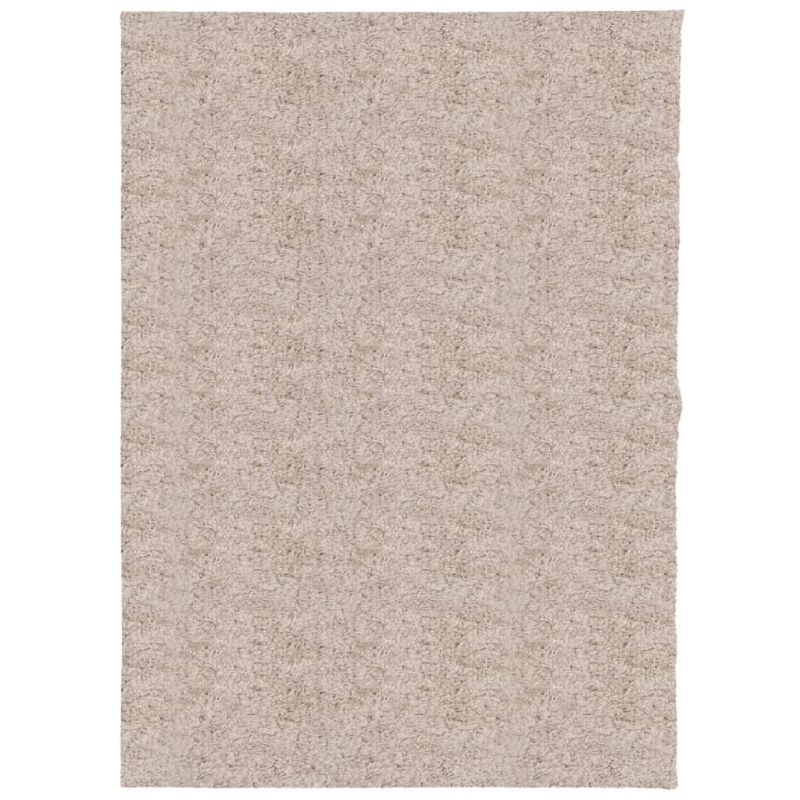 Shaggy-Teppich PAMPLONA Hochflor Modern Beige 240x340 cm