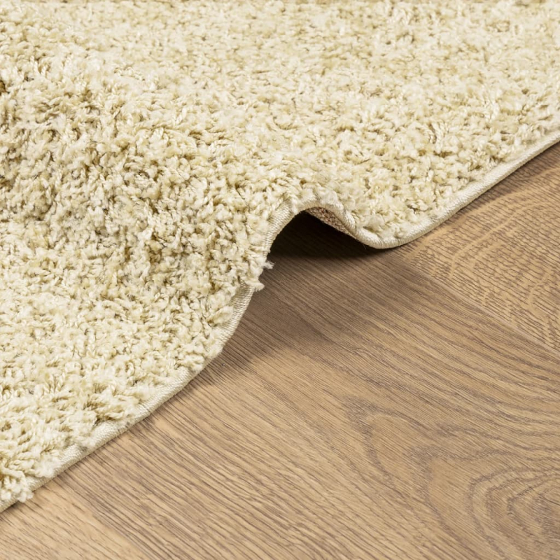 Teppich Shaggy Hochflor Modern Golden 60x110 cm