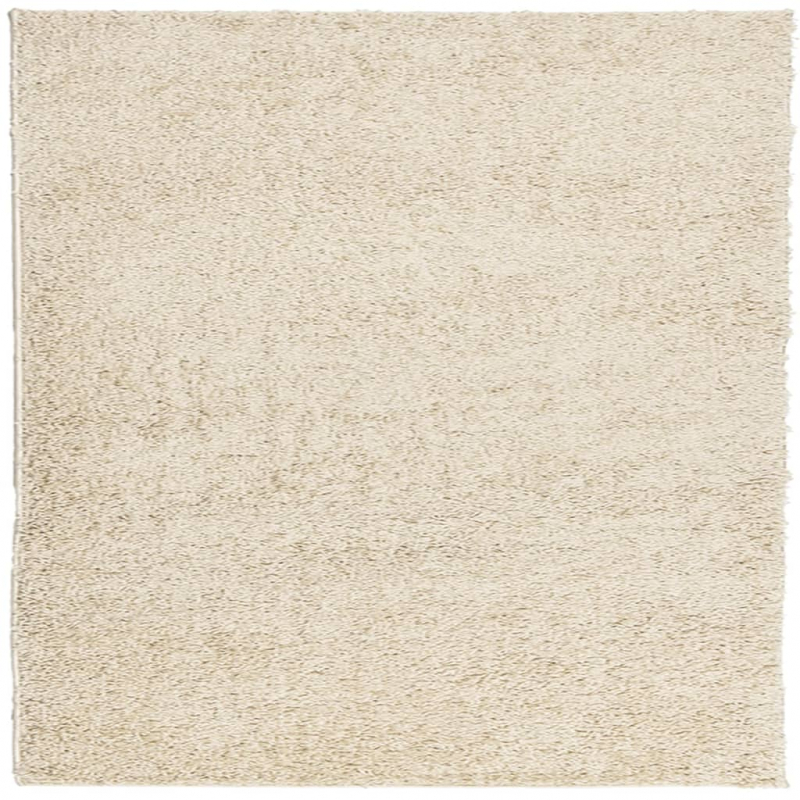 Teppich Shaggy Hochflor Modern Golden 120x120 cm