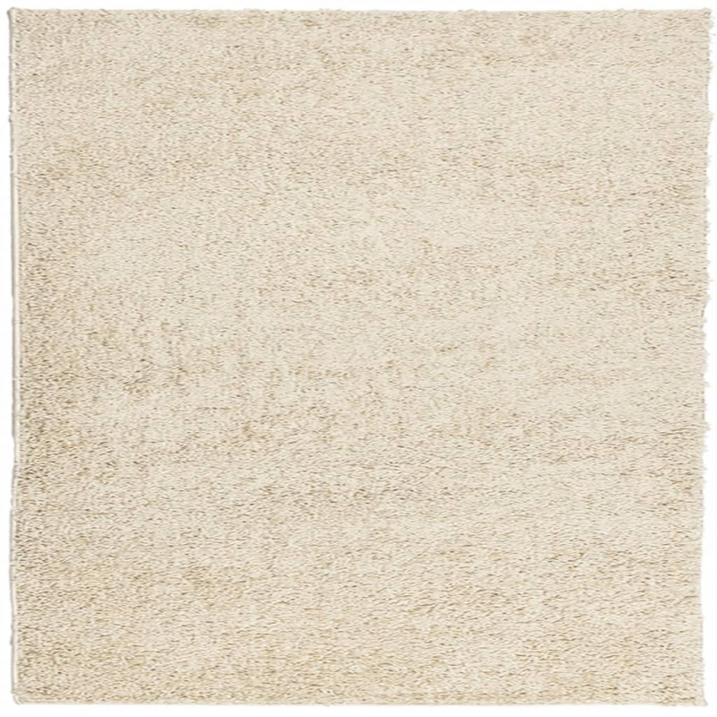 Teppich Shaggy Hochflor Modern Golden 200x200 cm