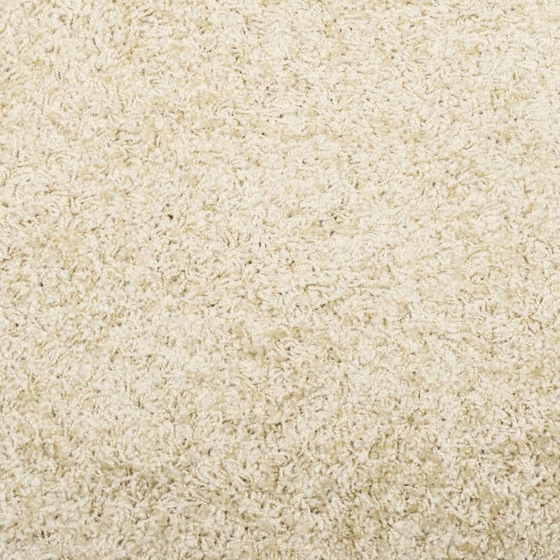 Teppich Shaggy Hochflor Modern Golden Ø 160 cm