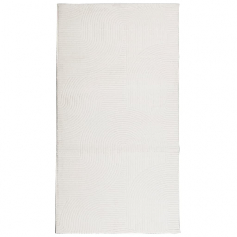 Teppich IZA Kurzflor Skandinavischer Look Creme 80x150 cm