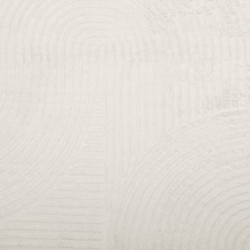 Teppich IZA Kurzflor Skandinavischer Look Creme 160x230 cm
