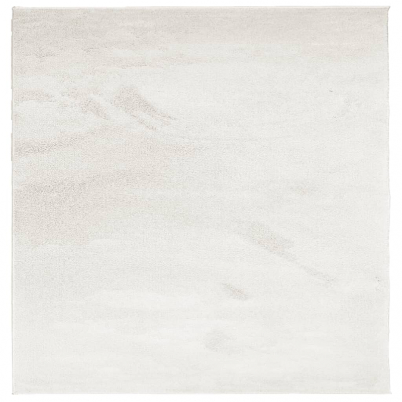 Teppich OVIEDO Kurzflor Beige 120x120 cm