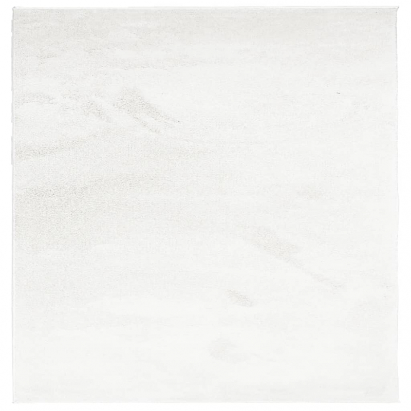 Teppich OVIEDO Kurzflor Creme 200x200 cm