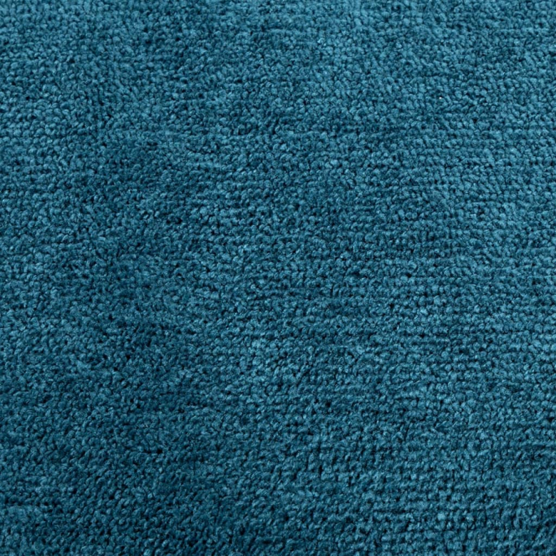 Teppich OVIEDO Kurzflor Türkis 200x200 cm