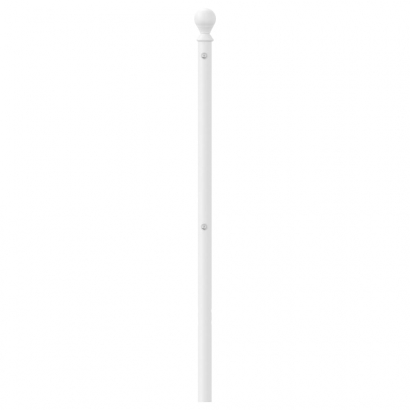 Kopfteil Metall Weiß 100 cm