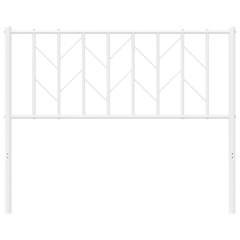 Kopfteil Metall Weiß 107 cm