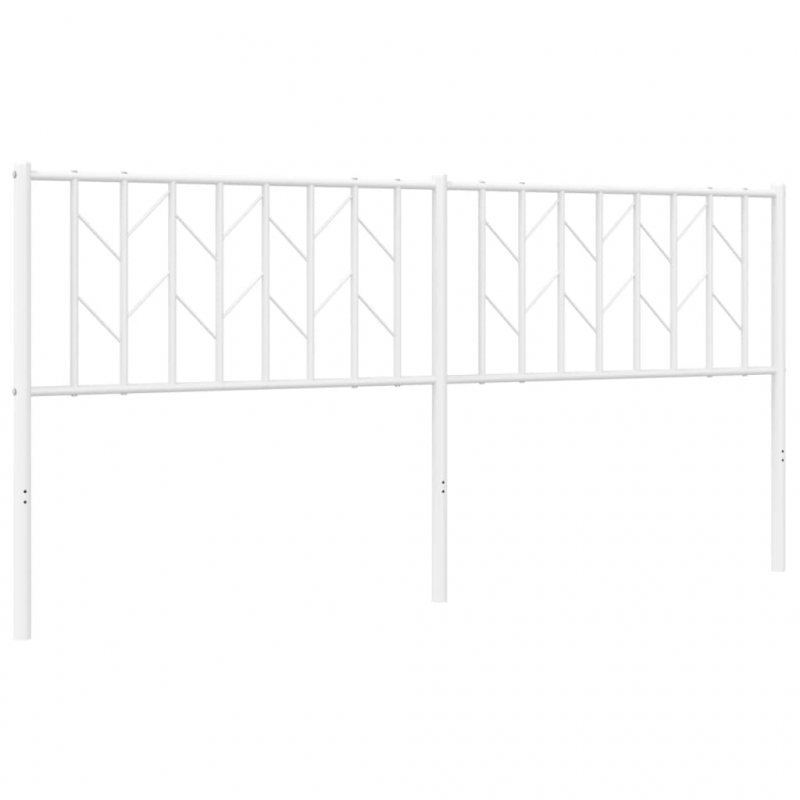 Kopfteil Metall Weiß 180 cm