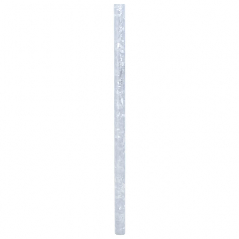 Fensterfolien 2 Stk. Matt Blumen-Muster PVC