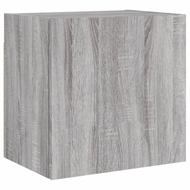 TV-Wandschränke 2 Stk. Grau Sonoma 40,5x30x40 cmm Holzwerkstoff
