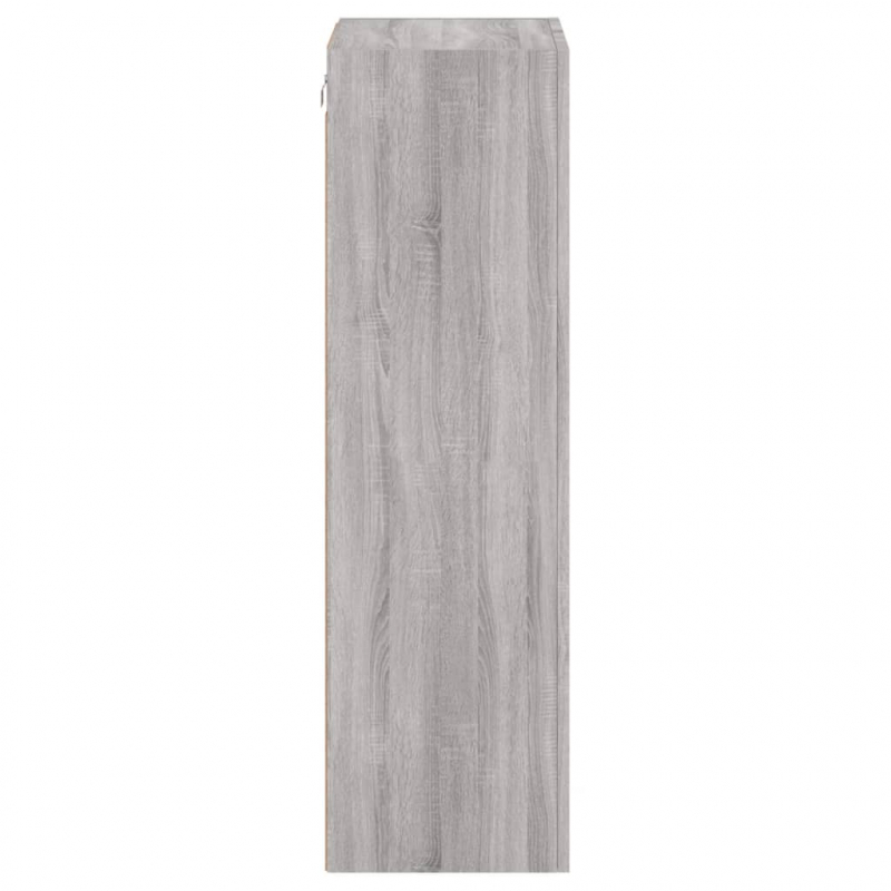 TV-Wandschrank Grau Sonoma 40,5x30x102 cm Holzwerkstoff