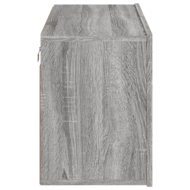 TV-Wandschrank Grau Sonoma 80x30x41 cm