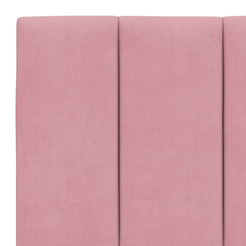 Kopfteil-Kissen Rosa 160 cm Samt