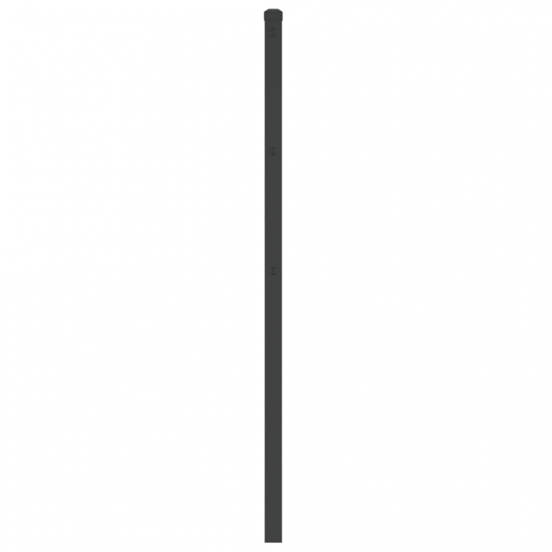 Kopfteil Metall Schwarz 80 cm