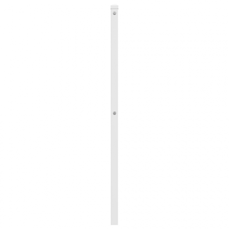 Kopfteil Metall Weiß 100 cm