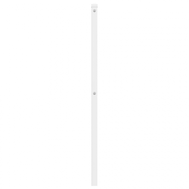 Kopfteil Metall Weiß 120 cm